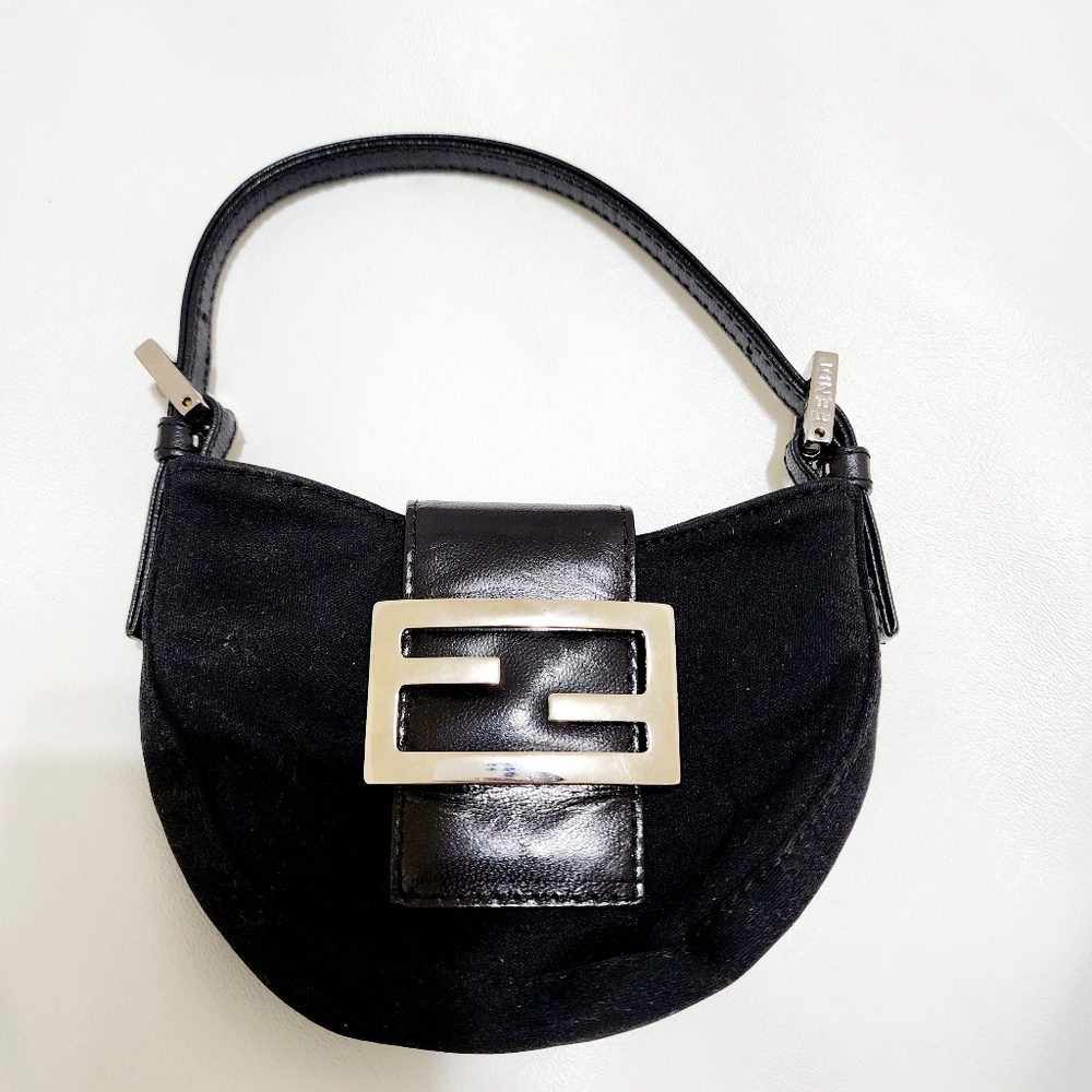 Fendi Micro Croissant Nylon Bag - Picture 3 of 5